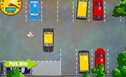 Игра - припаркуй такси